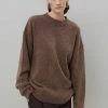 Breathe Abel Speckle Sweater - Brown CLOTHING