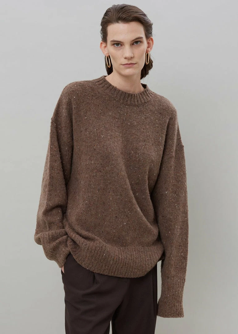 Hot Sale π― Breathe Abel Speckle Sweater - Brown CLOTHING π― 1 Breathe Abel Speckle Sweater - Brown CLOTHING
