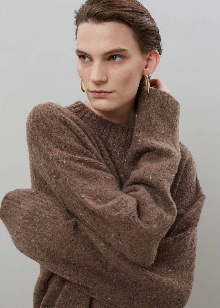 Hot Sale π― Breathe Abel Speckle Sweater - Brown CLOTHING π― 2 Breathe Abel Speckle Sweater - Brown CLOTHING