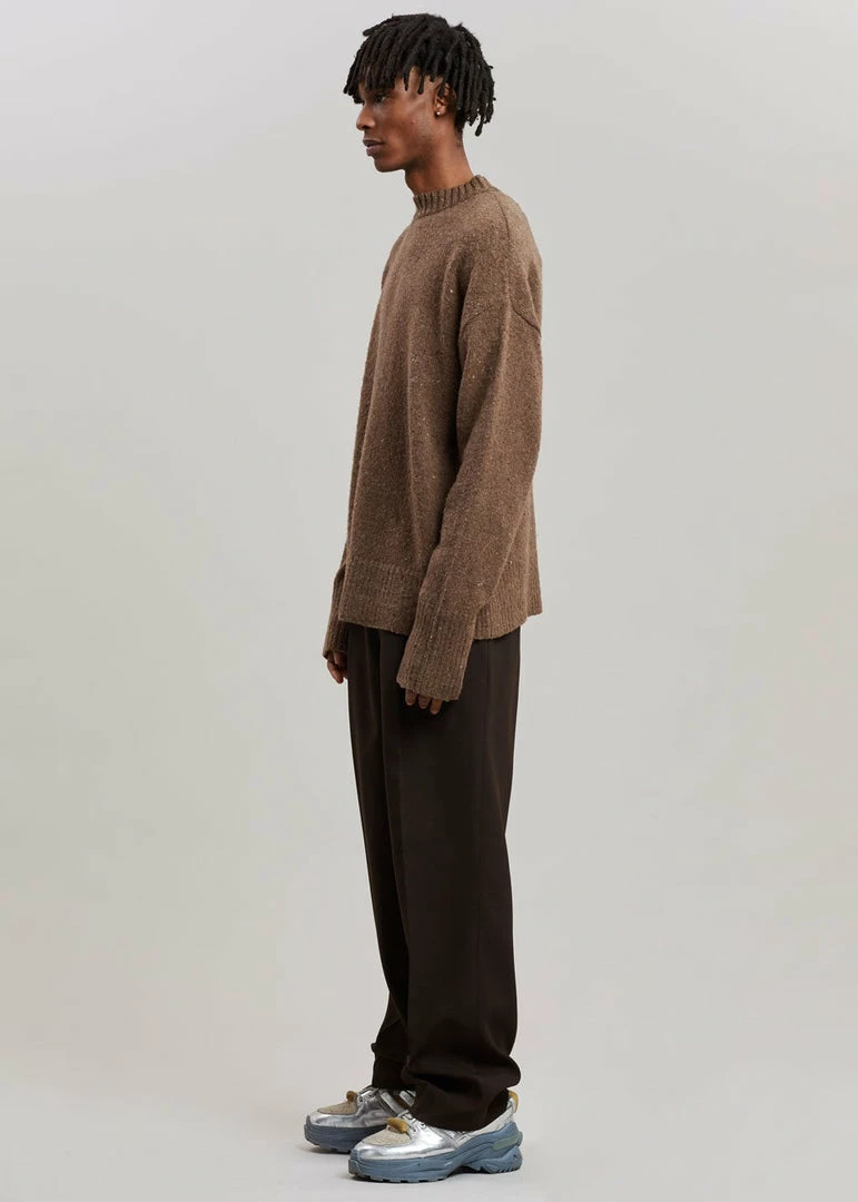 Hot Sale π― Breathe Abel Speckle Sweater - Brown CLOTHING π― 8 Breathe Abel Speckle Sweater - Brown CLOTHING