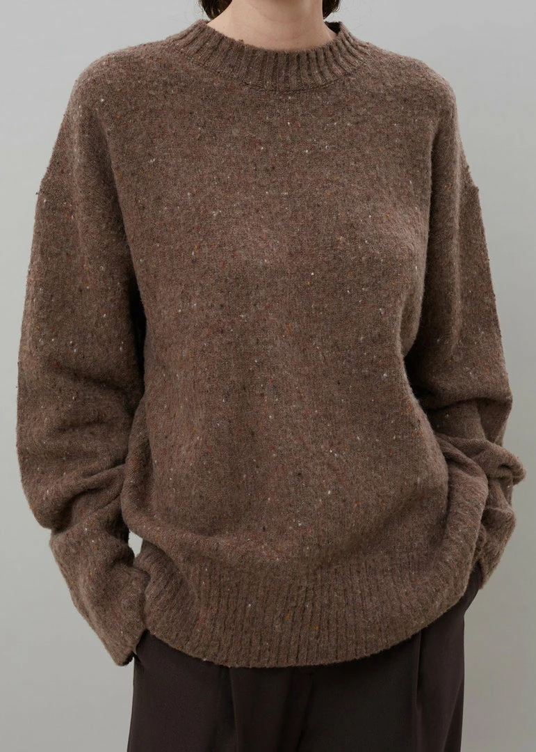 Hot Sale π― Breathe Abel Speckle Sweater - Brown CLOTHING π― 3 Breathe Abel Speckle Sweater - Brown CLOTHING