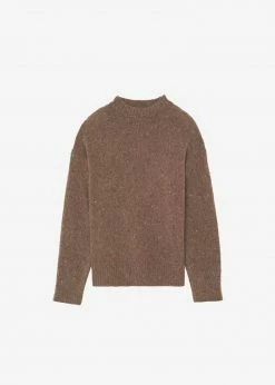 Hot Sale π― Breathe Abel Speckle Sweater - Brown CLOTHING π― 25 Breathe Abel Speckle Sweater - Brown CLOTHING