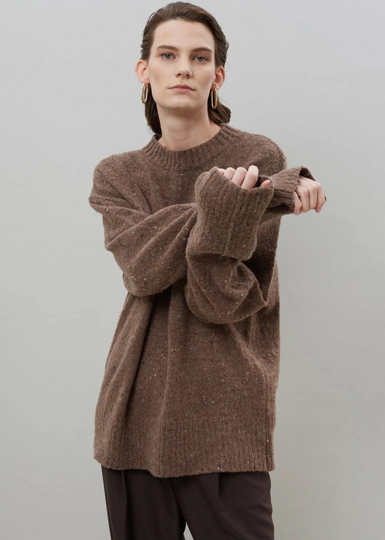 Hot Sale π― Breathe Abel Speckle Sweater - Brown CLOTHING π― 5 Breathe Abel Speckle Sweater - Brown CLOTHING