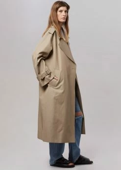 3.another Abril Trench - Sand CLOTHING