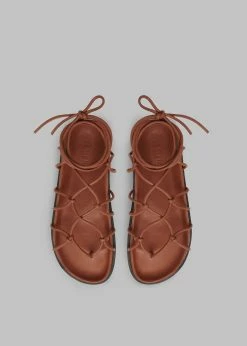 A.Emery Tuli Sandals - Cognac