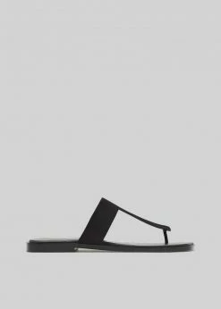 A.Emery X Matteau Rhodes Sandal - Black Suede