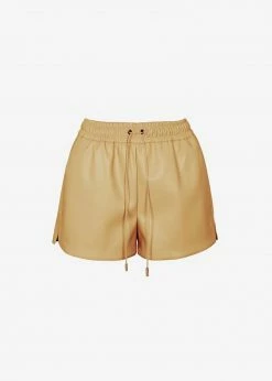 The Frankie Shop CLOTHING Agata Gym Shorts - Butter