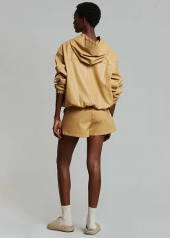 The Frankie Shop CLOTHING Agata Gym Shorts - Butter