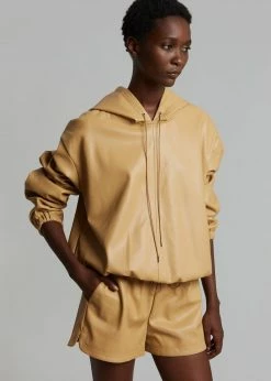 The Frankie Shop CLOTHING Agata Gym Shorts - Butter