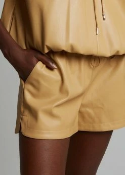 The Frankie Shop CLOTHING Agata Gym Shorts - Butter