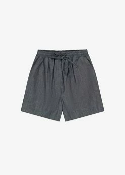 The Frankie Shop Agnes Shorts - Dark Grey