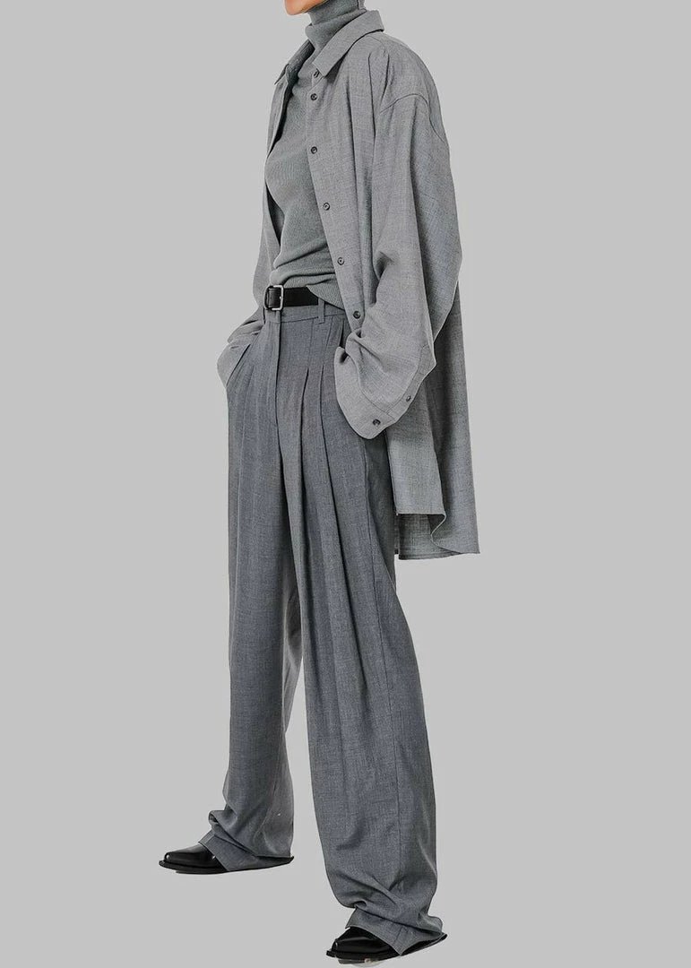 Cheapest β The Frankie Shop CLOTHING Alanis Button Down π Shirt - Storm Grey π 5 The Frankie Shop CLOTHING Alanis Button Down Shirt - Storm Grey