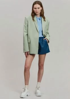 Mumu Amarit Blazer - Sage CLOTHING