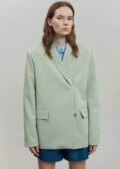 Mumu Amarit Blazer - Sage CLOTHING