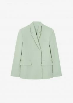 Mumu Amarit Blazer - Sage CLOTHING