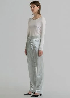 CLOTHING Amomento Asymmetric T-Shirt - White