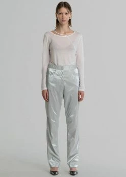 CLOTHING Amomento Asymmetric T-Shirt - White