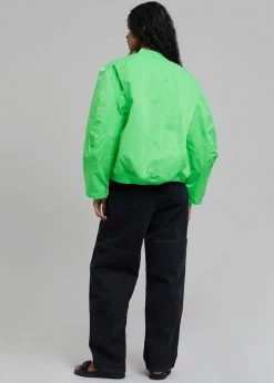 Amomento Drawstring Denim Pants - Black CLOTHING