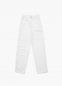 Amomento Recycled Cotton Denim- White