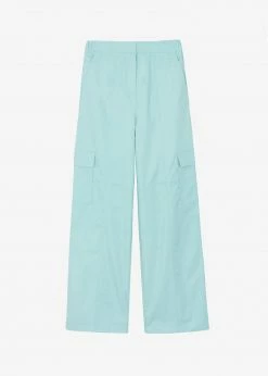 The Frankie Shop Anada Cargo Pants - Mint CLOTHING