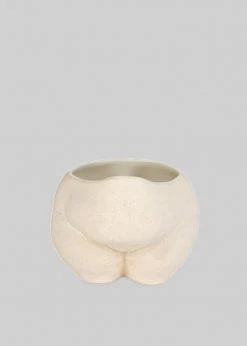 Anissa Kermiche Popotelée Ceramic Pot - Beige LIFESTYLE