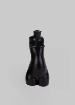 Anissa Kermiche Tit For Tat Short Candlestick - Black LIFESTYLE