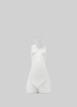 LIFESTYLE Anissa Kermiche Tit For Tat Short Candlestick - White