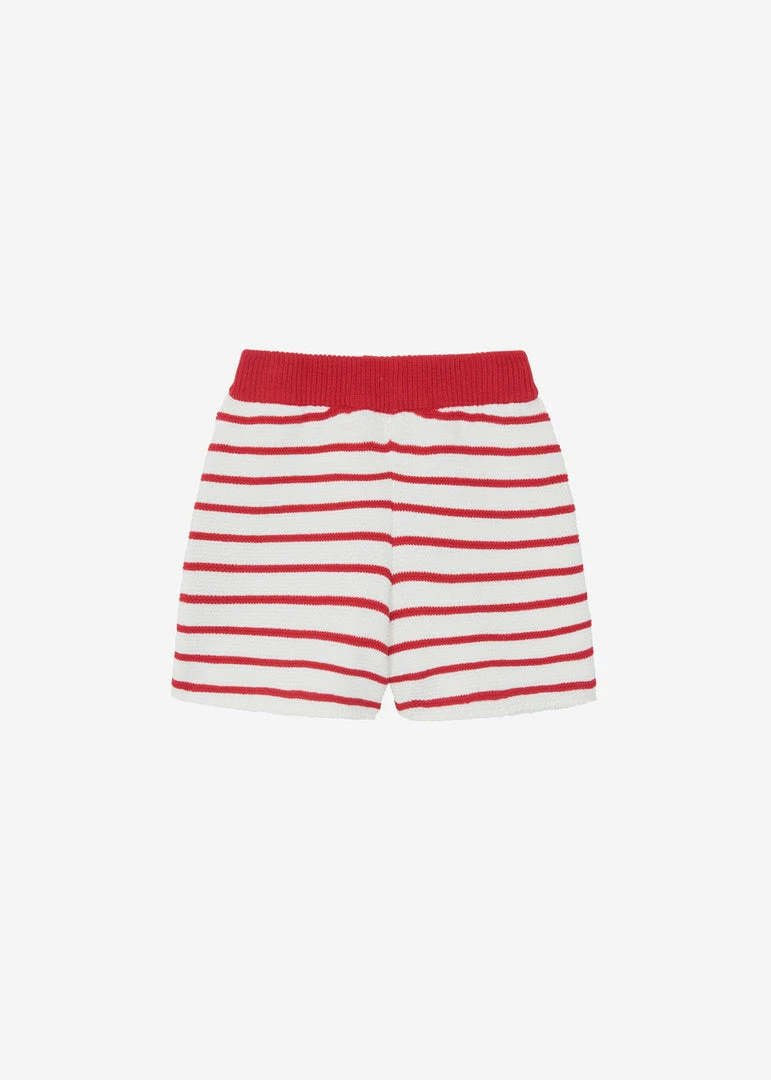 Coupon π― The Plan CLOTHING Aqua Knit Short - Red Stripe π€© 11 The Plan CLOTHING Aqua Knit Short - Red Stripe
