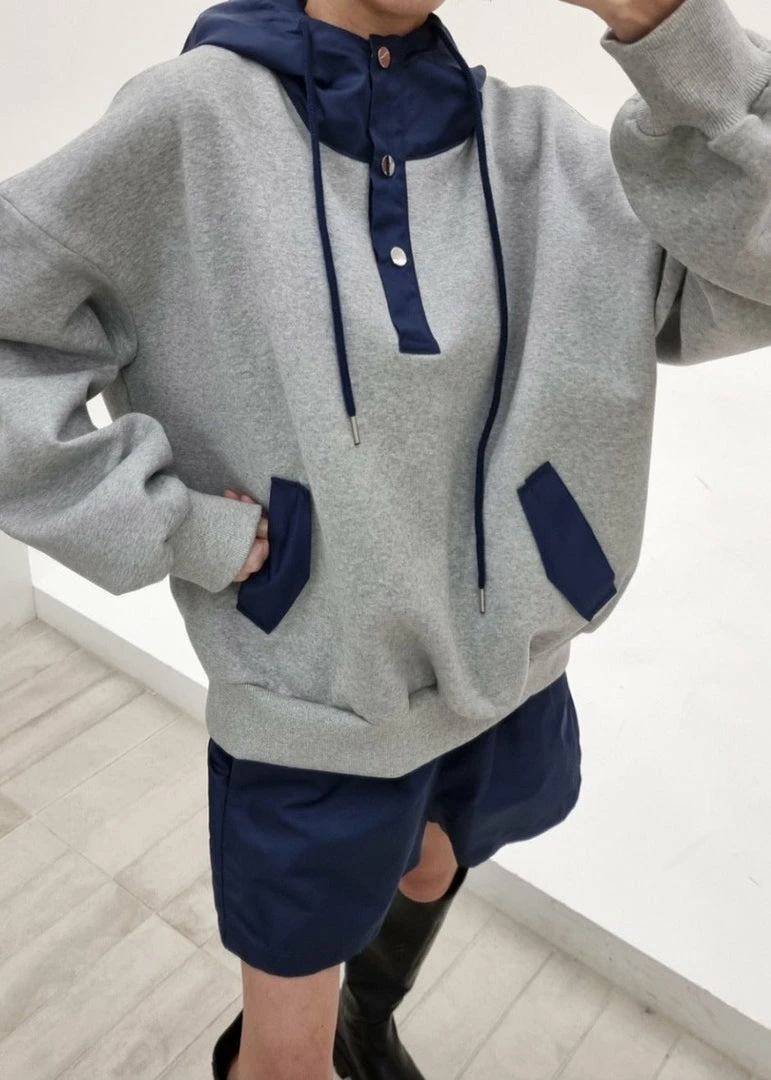 Outlet π The Frankie Shop Archer Gym Shorts - Navy π 4 The Frankie Shop Archer Gym Shorts - Navy