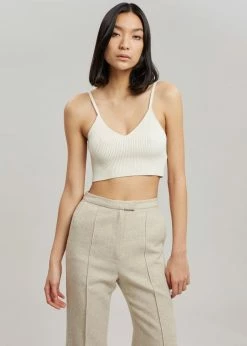 The Frankie Shop CLOTHING Ariose Bralette - Cream