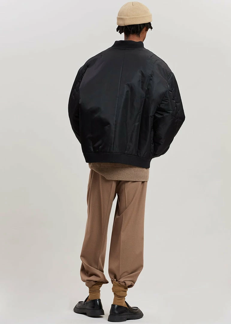 Buy π The Frankie Shop CLOTHING Astra Bomber Jacket - Black π 9 The Frankie Shop CLOTHING Astra Bomber Jacket - Black