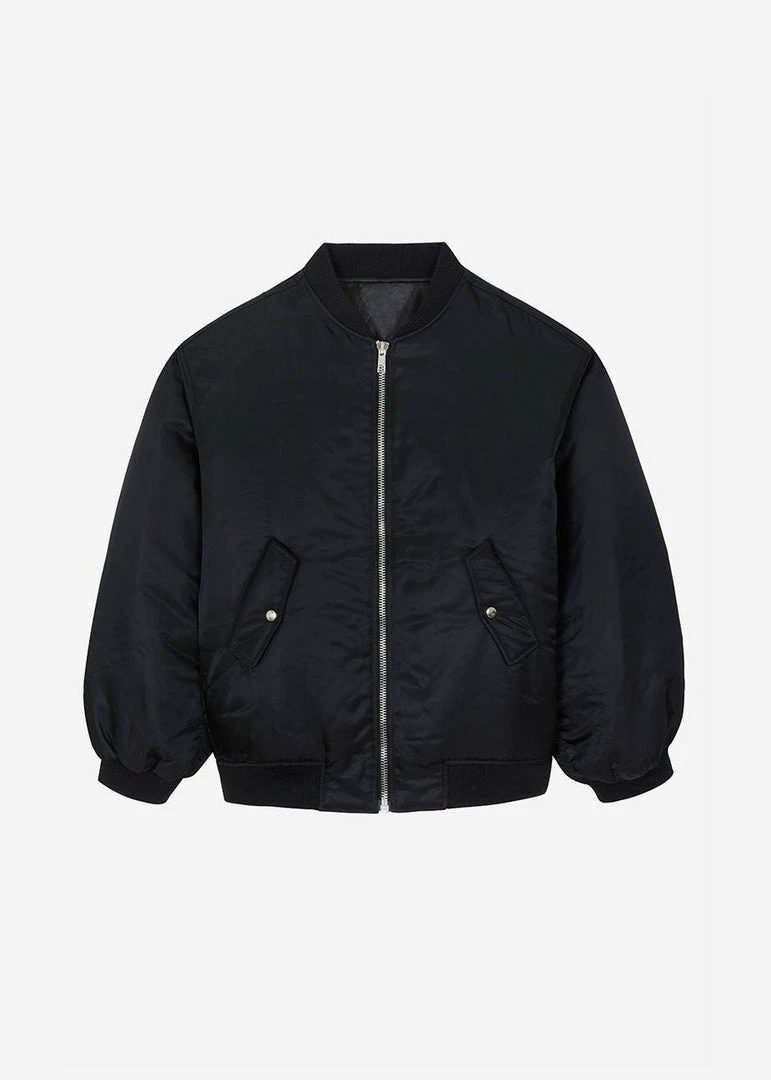 Buy π The Frankie Shop CLOTHING Astra Bomber Jacket - Black π 10 The Frankie Shop CLOTHING Astra Bomber Jacket - Black