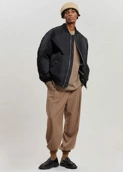 Buy π The Frankie Shop CLOTHING Astra Bomber Jacket - Black π 14 The Frankie Shop CLOTHING Astra Bomber Jacket - Black