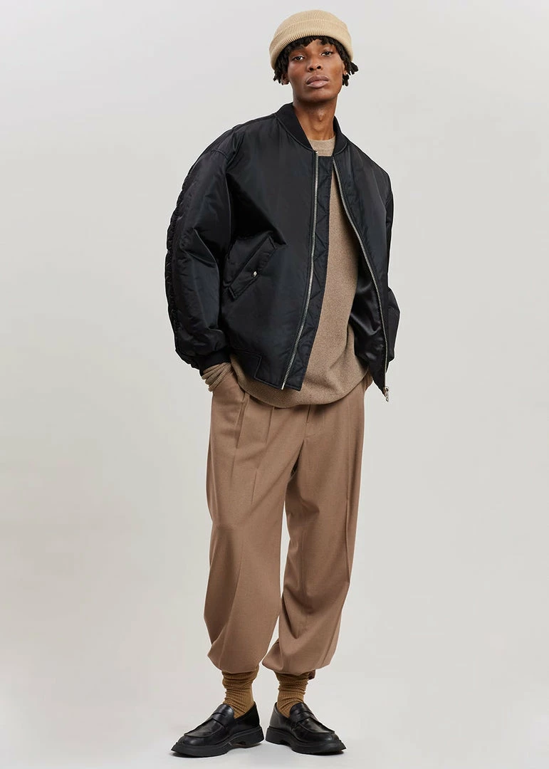 Buy π The Frankie Shop CLOTHING Astra Bomber Jacket - Black π 5 The Frankie Shop CLOTHING Astra Bomber Jacket - Black