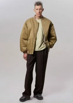 The Frankie Shop Astra Bomber Jacket - Olive