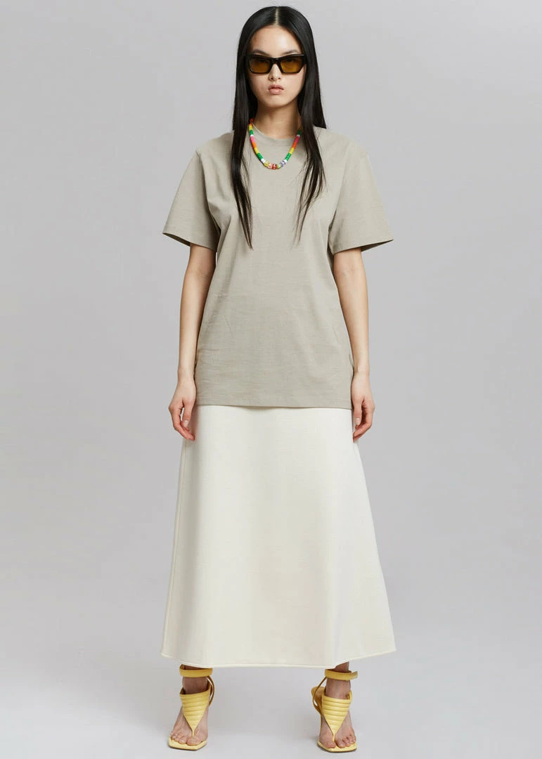 Outlet β¨ The Frankie Shop CLOTHING Azaro Tee - Beige π 6 The Frankie Shop CLOTHING Azaro Tee - Beige