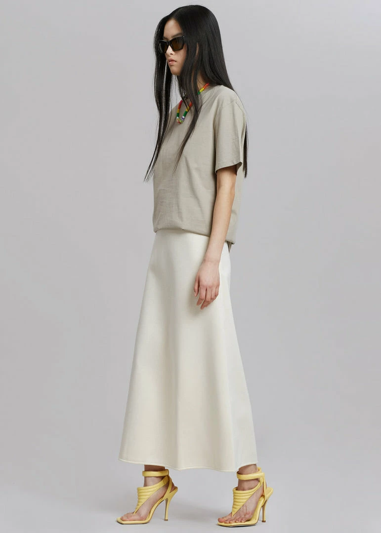 Outlet β¨ The Frankie Shop CLOTHING Azaro Tee - Beige π 4 The Frankie Shop CLOTHING Azaro Tee - Beige