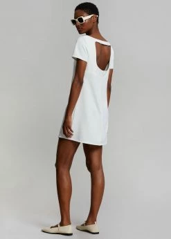 The Frankie Shop Bardot Mini Dress - White