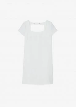 Cheap π The Frankie Shop Bardot Mini π Dress - White π₯° 11 The Frankie Shop Bardot Mini Dress - White