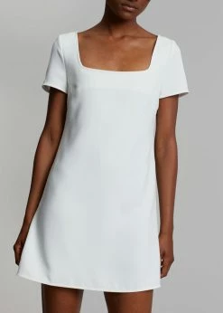 Cheap π The Frankie Shop Bardot Mini π Dress - White π₯° 8 The Frankie Shop Bardot Mini Dress - White
