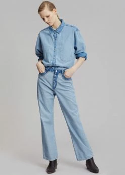 Agit CLOTHING Bay Reverse Shirt - Worn Wash