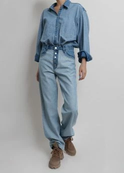 Agit CLOTHING Bay Reverse Shirt - Worn Wash