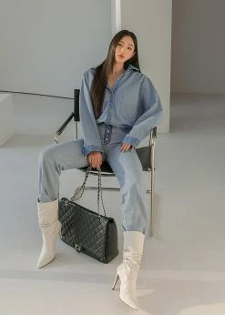 Agit CLOTHING Bay Reverse Shirt - Worn Wash