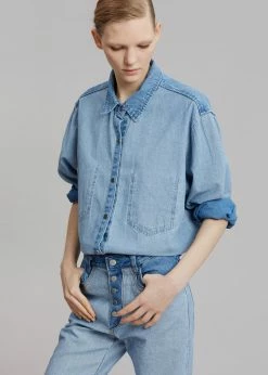 Agit CLOTHING Bay Reverse Shirt - Worn Wash