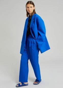 The Frankie Shop CLOTHING Bea Blazer - Cobalt