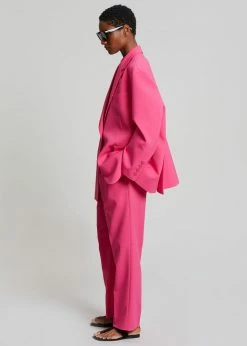 Best deal π The Frankie Shop CLOTHING Bea Blazer - Fuchsia 𧨠11 The Frankie Shop CLOTHING Bea Blazer - Fuchsia