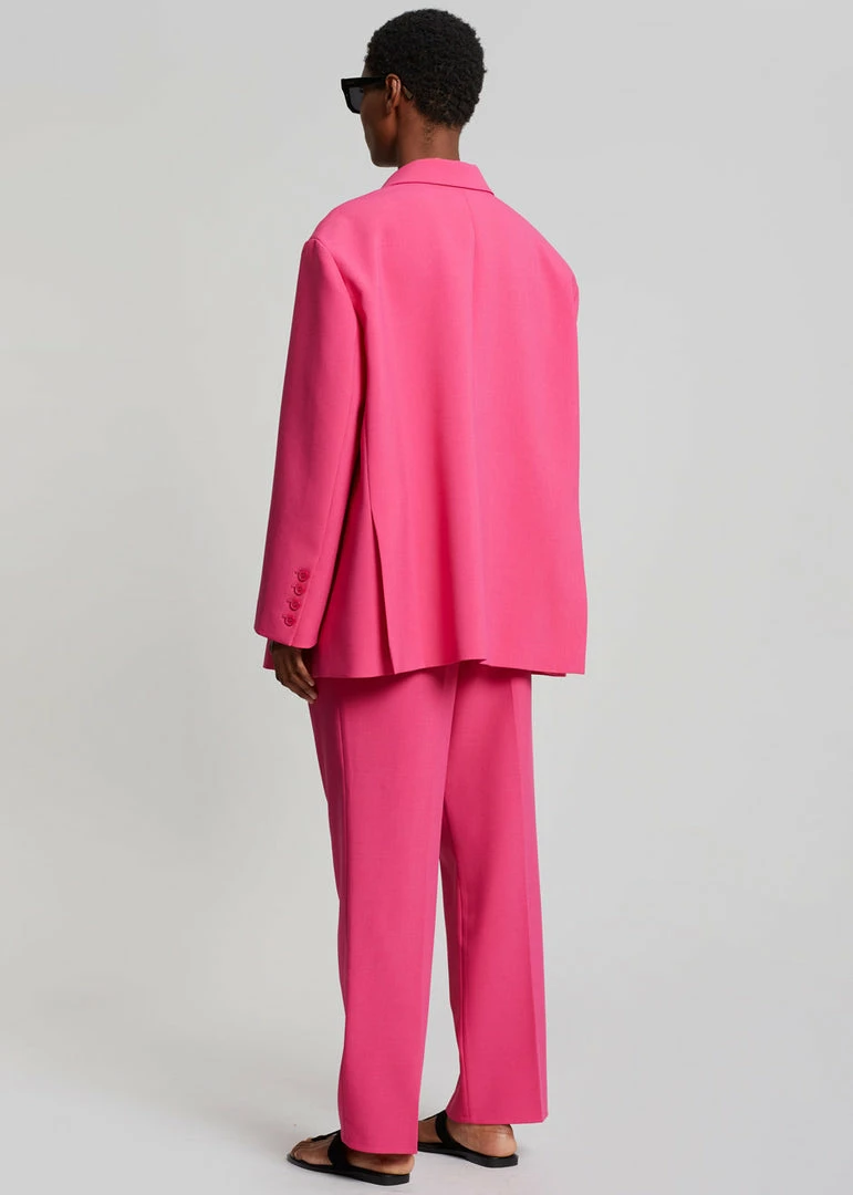 Best deal π The Frankie Shop CLOTHING Bea Blazer - Fuchsia 𧨠6 The Frankie Shop CLOTHING Bea Blazer - Fuchsia