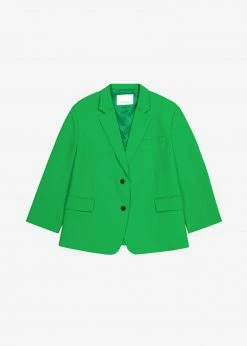 The Frankie Shop CLOTHING Bea Blazer - Kelly Green