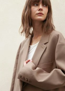 Cheapest π The Frankie Shop Bea Blazer - Latte π 18 The Frankie Shop Bea Blazer - Latte