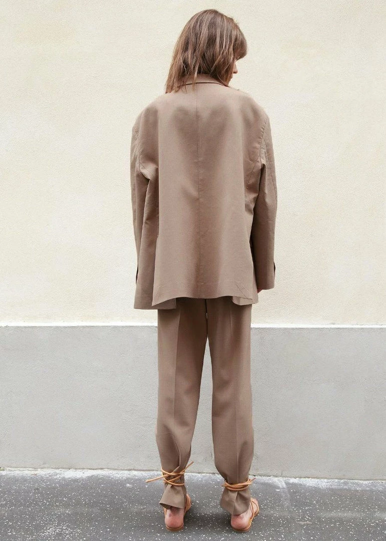 Cheapest π The Frankie Shop Bea Blazer - Latte π 10 The Frankie Shop Bea Blazer - Latte